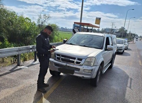 עיר שקטה: מבצע אכיפה נגד כלי רכב מזהמים ומרעישים בחריש