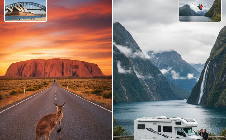טיול לאוסטרליה או טיול לניו זילנד